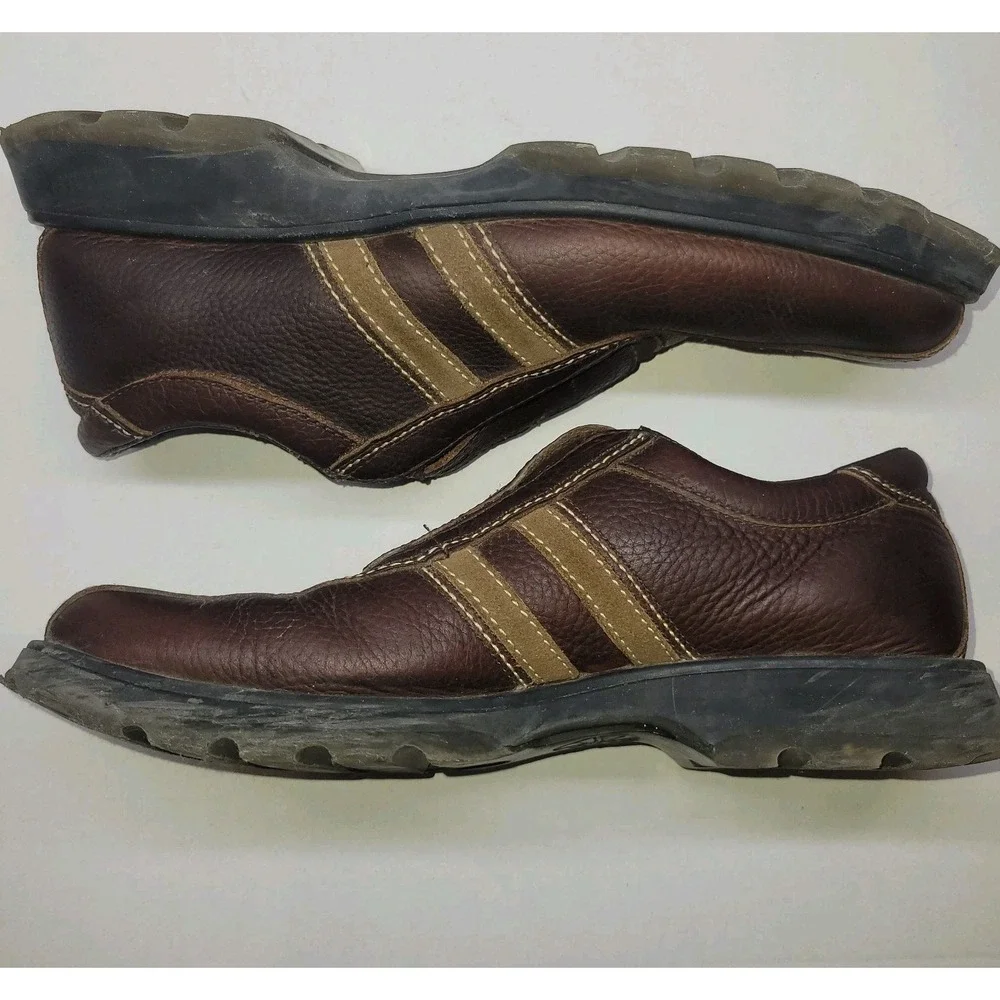 Bed Stu The Next Step Loafers Shoes Mens 13 Brown Leather Slip On Casual - Picture 5 of 9